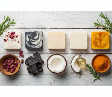 Natural soap bars