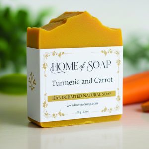 Turmeric and Carrot Soap